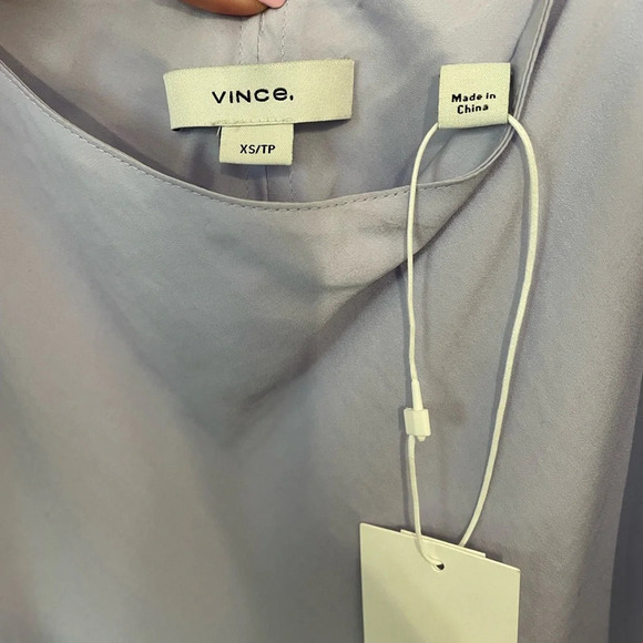 Vince Layered Cami Midi Dress size XS in Lilac purple - Picture 4 of 10